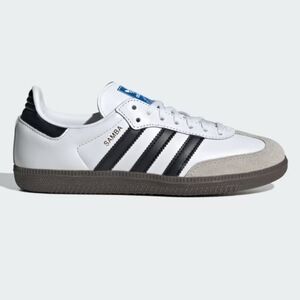 Adidas Samba OG White and Black Sneakers